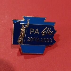 ELKS Pennsylvania 2002-2003 Lapel Pin
